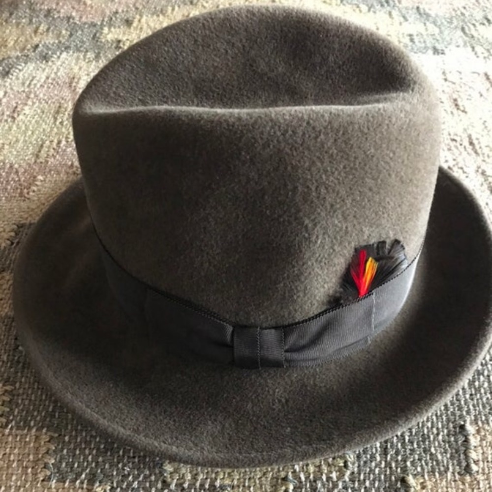 Vintage Wool Fedora Perfection Made In New York
